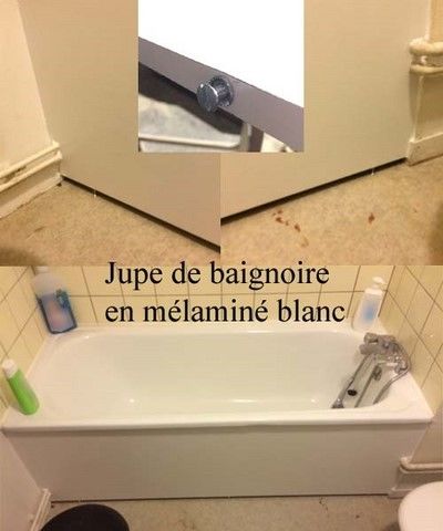 remplacement jupe de baignoire